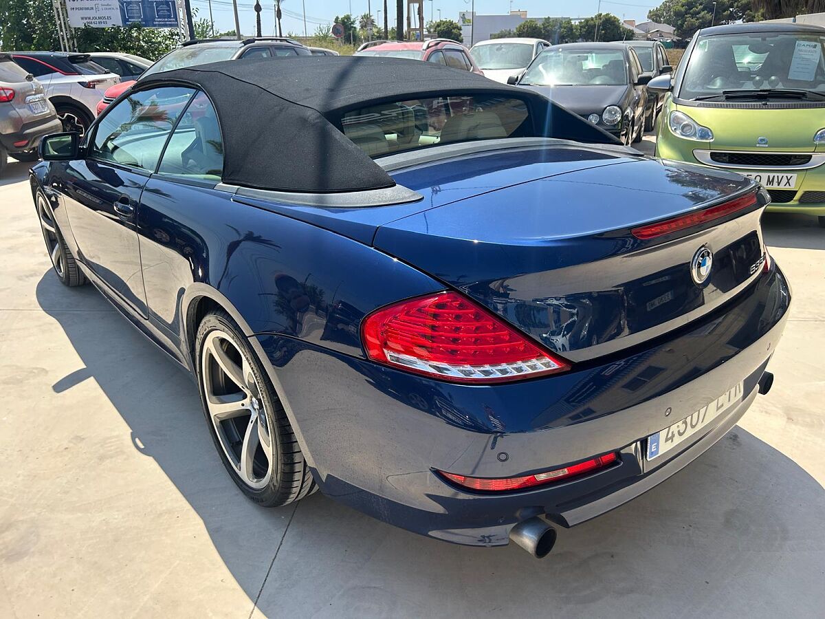 BMW 635D 3.0 CONVERTIBLE AUTO SPANISH RHD IN SPAIN 112000 MILES SUPERB 2008